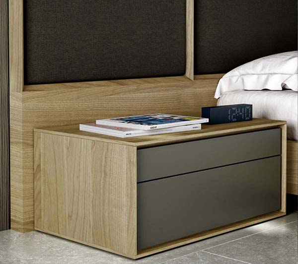 Mẫu tủ đầu giường gỗ đơn giản